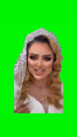 خوشگل دوست داری پرده سبز