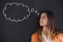 Woman thinking