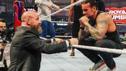 punk listening to triple h