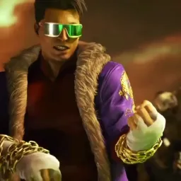 Johnny Cage's honest reaction