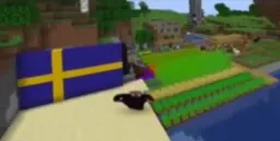 Walking putin in Minecraft