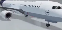 The honest reaction of the aircraft