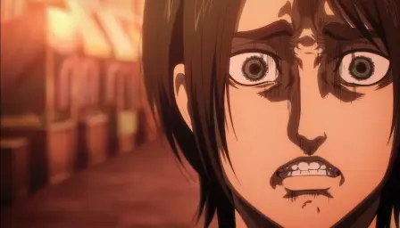 shocked Eren yeager