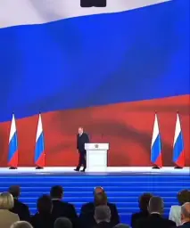 Putin's honest reaction