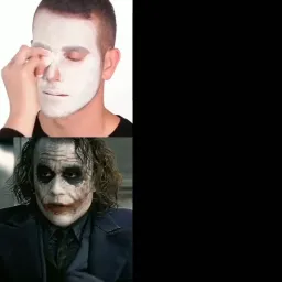 Man Getting Clown VS Joker