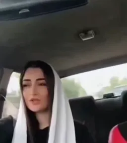Crashing the woman