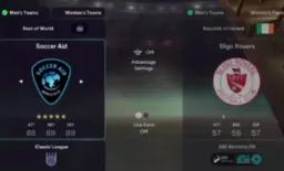 تیم ضعیف ایرلندی دربرابر منتخب جهان