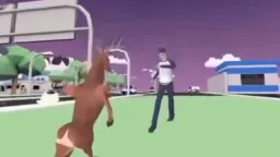 رقص گوزن با دو مرد