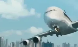 مرد در تلاش برای رسیدن به هواپیما