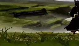 مرد درحال لذت بردن از طبیعت