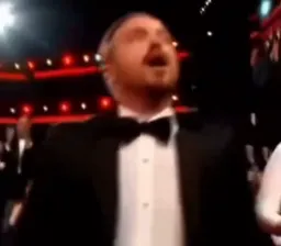 Aaron paul at the Best Actor ceremony