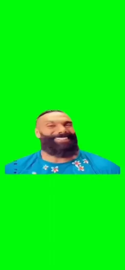 Open this knot I don't know how - green screen