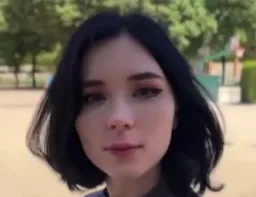 واکنش دختر روسی