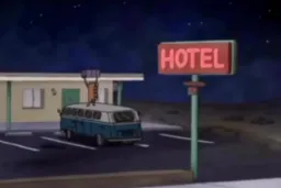 راکون در حال پخش کردن آهنگ