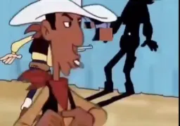 Lucky Luke's honest reaction