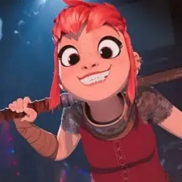 Nimona's innocent smile