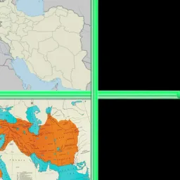 مقایسه نقشه ایران فعلی با زمان هخامنشیان(نسخه ویدیویی)