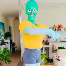 رقص اختاپوس زن