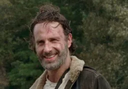 happy rick grimes