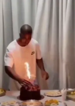 شادی تولد وحشیانه سیاه‌پوست