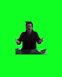 اخه من چکارم پرده سبز