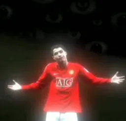 رونالدو در مکان های عجیب