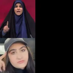 مقایسه سحر امامی با دختر دماغ گنده