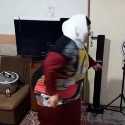 رقص زن چاق