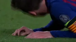 The sadness of the Messi