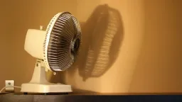 پنکه درحال کار کردن