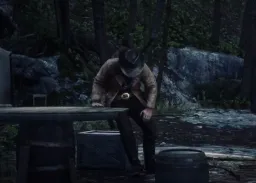 آرتور مورگان خسته و ناراحت