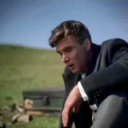 Thomas Shelby crying and frustration