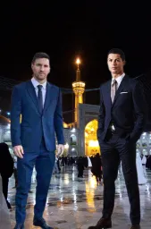 Ronaldo and Messi Muslim