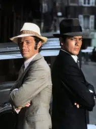 Alen DeLon whit his friend