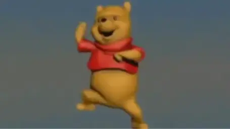 Dancing Winnie the pooh