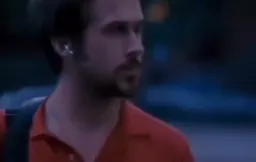 Tilting the way after seeing the person