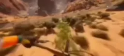 رانندگی خطرناک با دوچرخه در صحرا