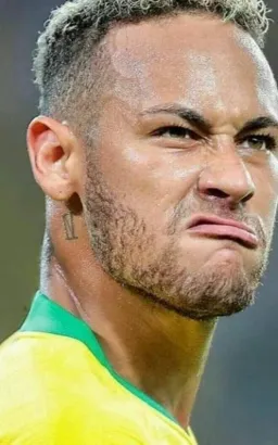 Angry neymar face