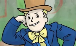 vault boy,s suspicious look