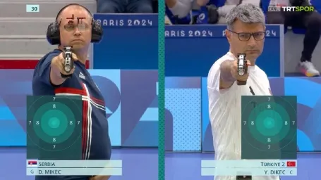 Turkish shooter at the Olympics