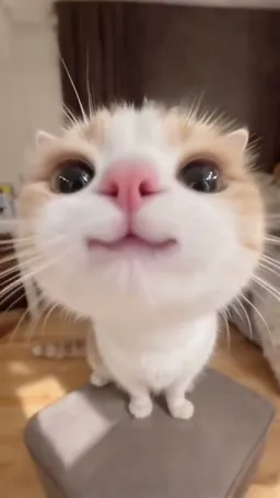 cat looking at camera