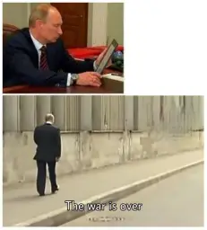 Putin looking at tablet