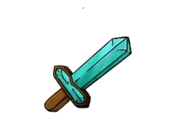 Minecraft diamond sword