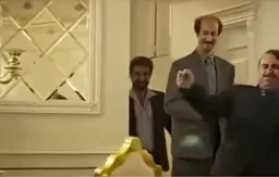 Three friends dancing