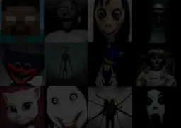 Horror characters in game and movie