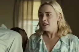 dicaprio and woman fighting