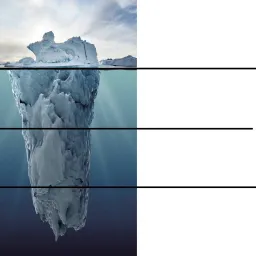 کوه یخ ۴ سطحی (نسخه متفاوت)