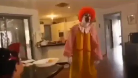 angry clown