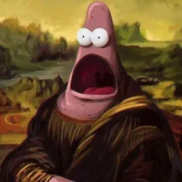 عکس پاتریک رو مونالیزا