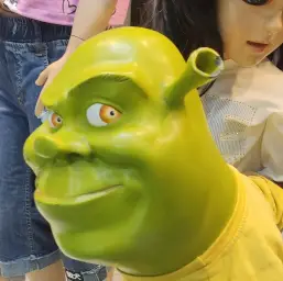 Shrek mannequin